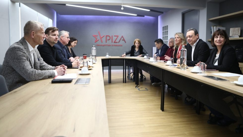 Συνάντηση στην Αθήνα αντιπροσωπειών Die Linke και ΣΥΡΙΖΑ-Π.Σ.